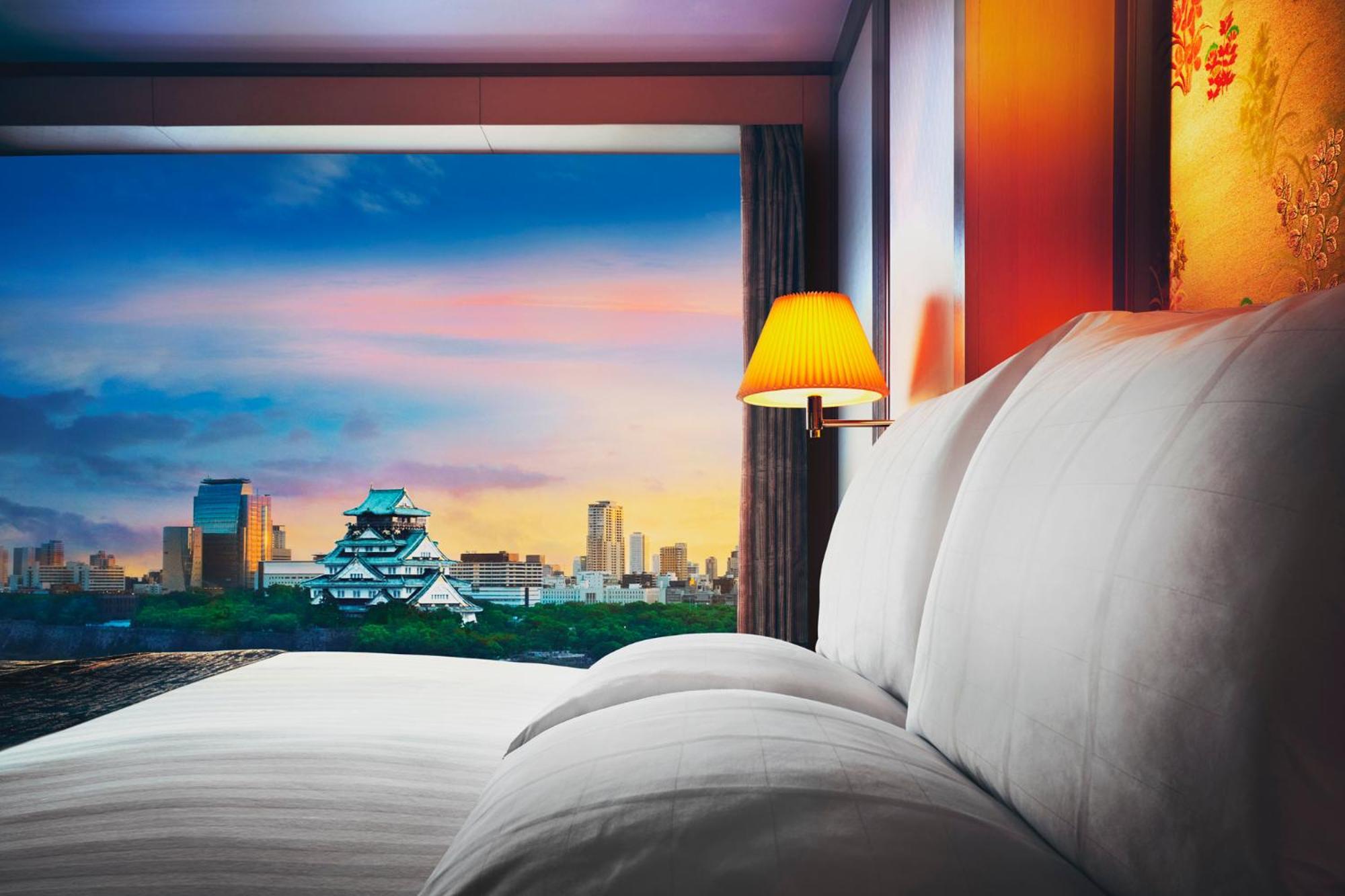 Hotel New Otani Osaka Bagian luar foto Guest room